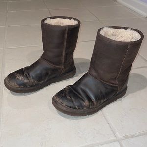 Brown Ugg boots